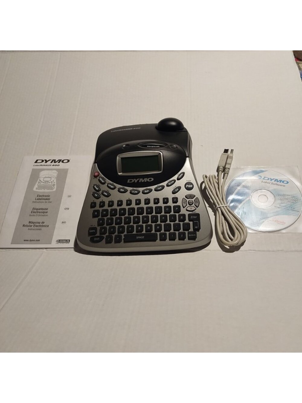 Dymo LabelManager 400 Electronic Label Maker With Accessories USB Compatible - Picture 2 of 13
